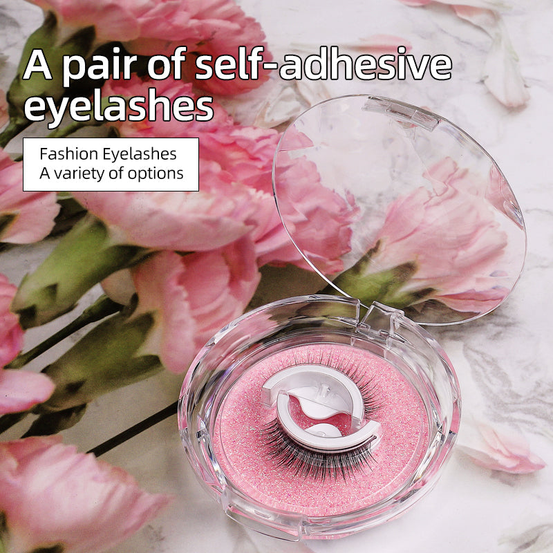 Self-Adhesive False Eyelashes - Reusable & Natural Look