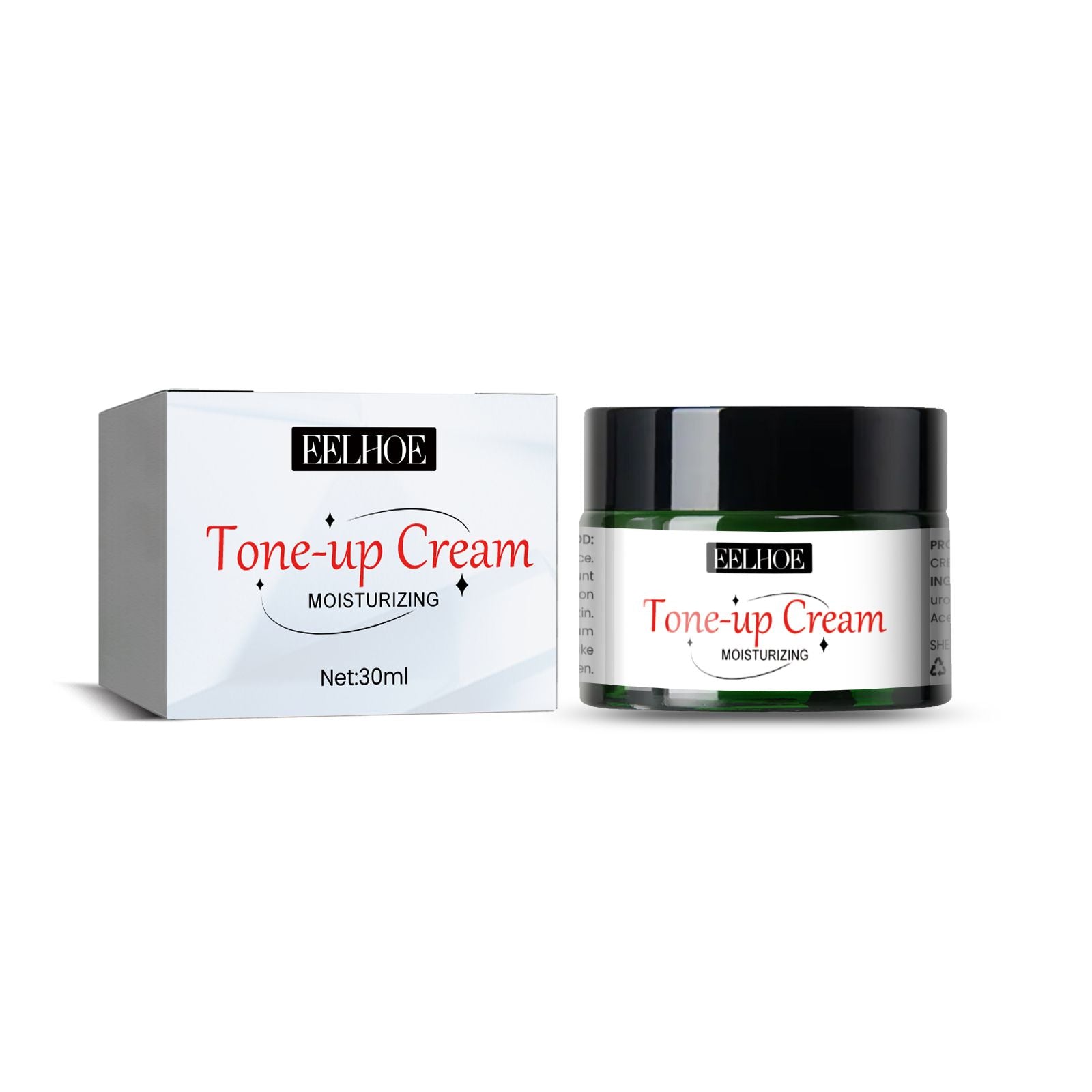 Moisturizing Toning Cream, Light Makeup To Hide Spots Hydrating Moisturizing Beauty Brightening Cream For Lazy Skin - Korvel