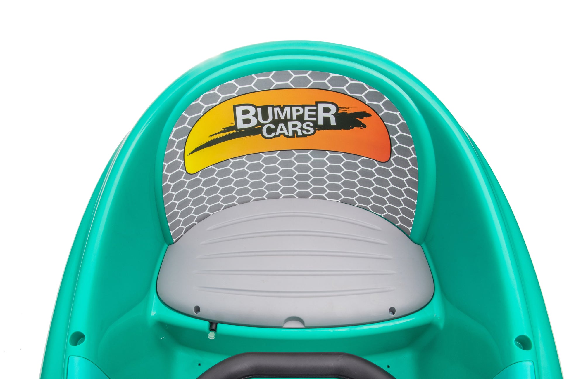 Bumper Car for Kids, 12v Dual Drive 1-6 Years Old Children's Electric Car with Pushrod Dinner Plate  Music Rocking Horse - Korvel