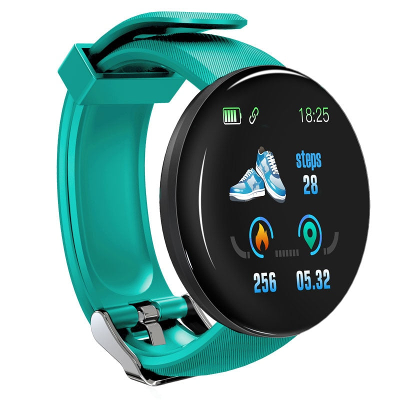 Bluetooth Smart Watch Men Blood Pressure Round Smartwatch Women Watch Waterproof Sport Tracker WhatsApp For Android Ios - Korvel