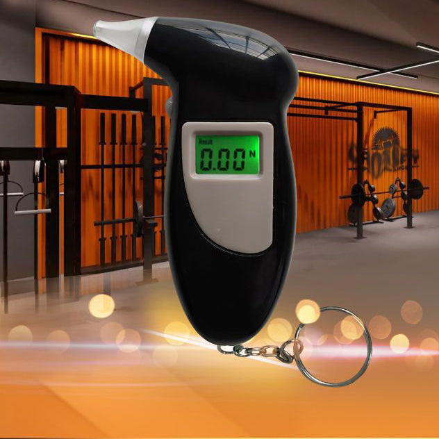 KT-68AS Three color Backlight Display Digital LCD Display Breathing Fat Burning Breath Acetone Tester - Korvel