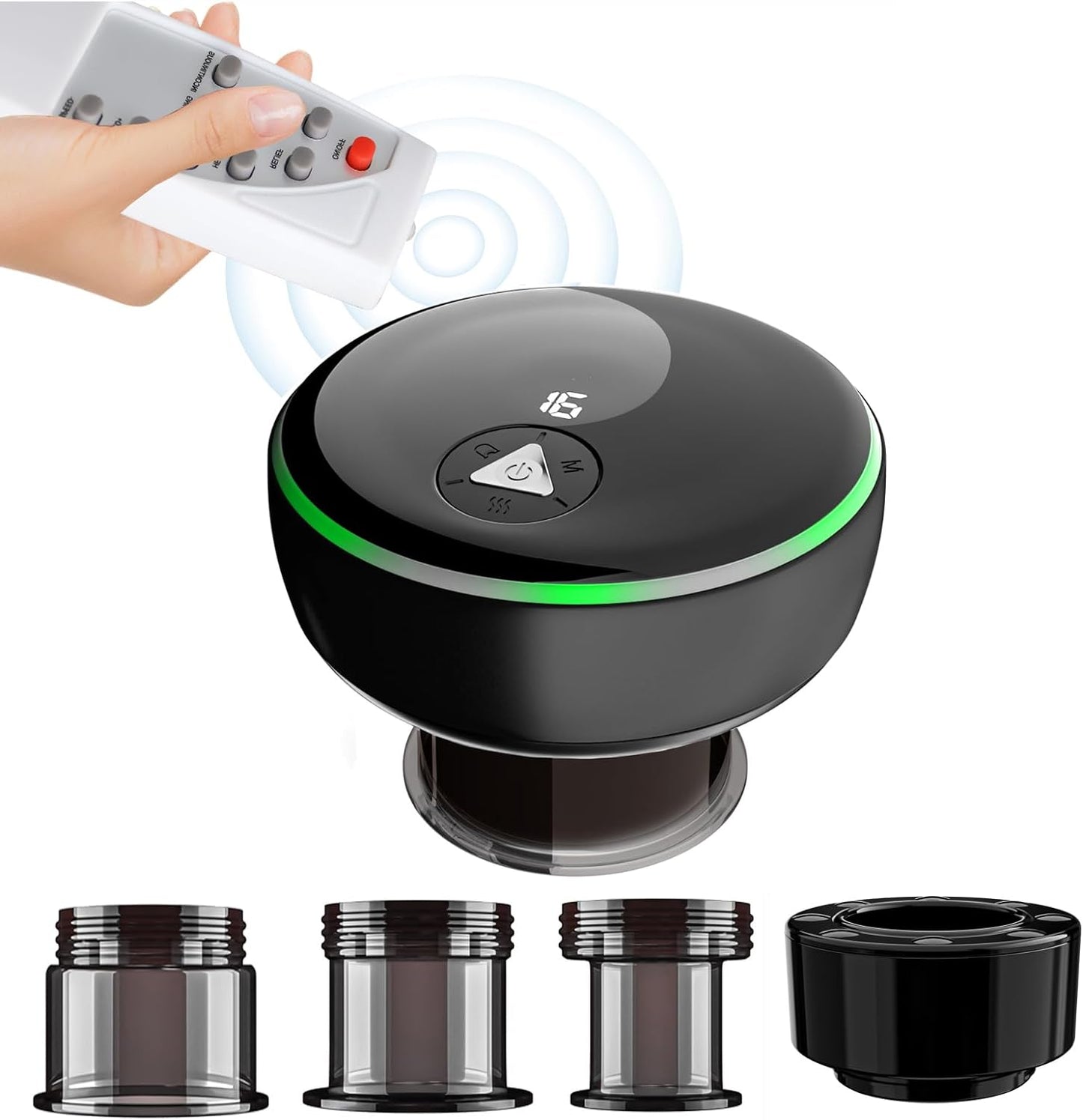 Electric Smart Cupping Therapy Set - 5 in 1 Remote Control