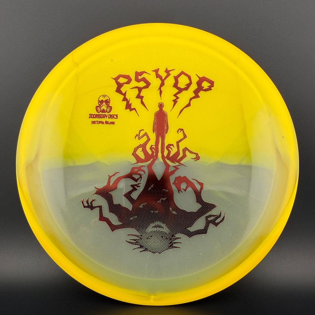 Glow Retina Psyop - Shadow Monster Disc Golf Driver