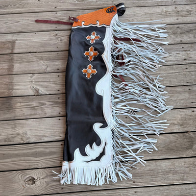 Premium Adult Bull Riding Chaps - Large Size