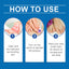 Toenail Care Hand Nail Cleaning Care Strong Gentle Repair Damaged Nails Care Device - Korvel