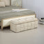 Ottomana de Almacenamiento Tapizada COOLMOR - Beige