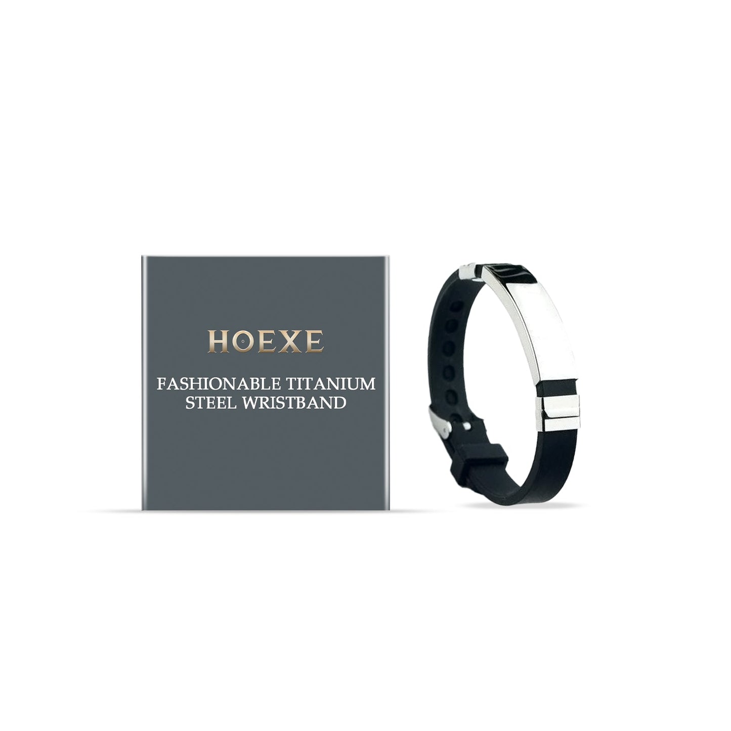 Pulsera de Acero de Titanio Personalizada para Moda Unisex