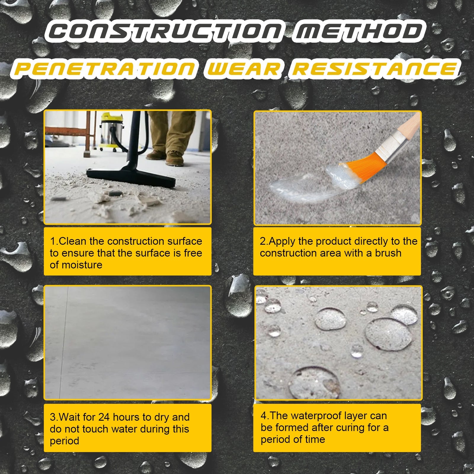 Jaysuing Bathroom Waterproofing Agent Anti-Leakage Water Plugging And Repairing The Outer Wall Of The Kitchen Without Smashing Bricks To Repair Leakage Sealing Paint - Korvel
