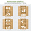 Premium Wooden Garden Shed - 3-Tier Outdoor Storage Cabinet