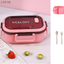 Sealed leak-proof portable large capacity compartment lunch box lunch box outdoor picnic box - Korvel