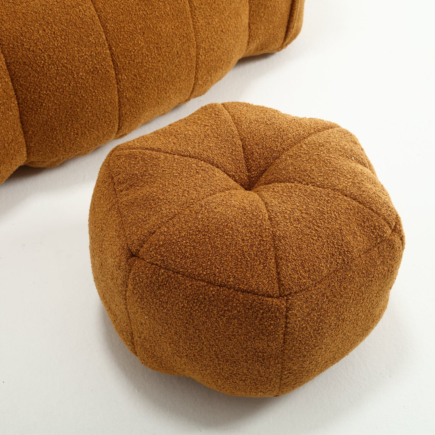 Fauteuil en Bean Bag Doux Premium avec Mousse Haute Résilience pour le Confort