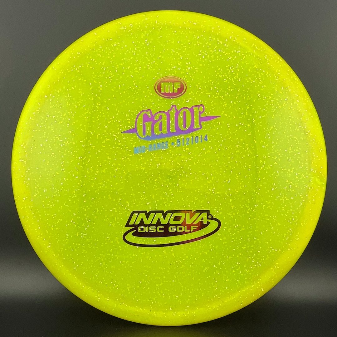 Metal Flake Champion Gator Disc Golf Disc
