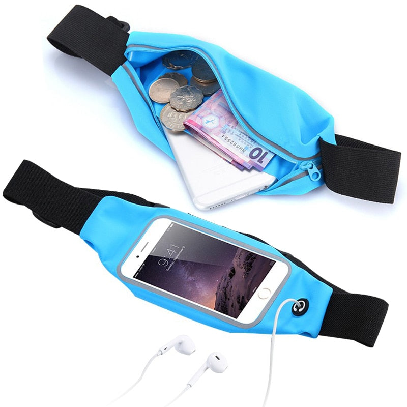 Case For Meizu m3 note U10 m3s Sports Belt Running Waist Bags Waterproof Fanny Pack Workout Cover Gym Case For Maze m3 note u10 - Korvel