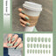 Premium Stiletto Press-On Nails with Glue - 24 Pieces