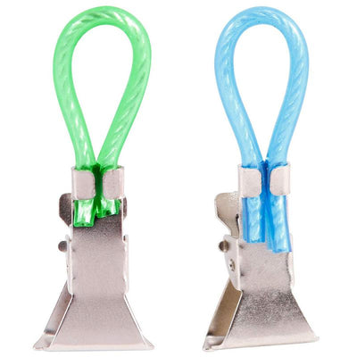 Pegs Household 5 Tea Towel Hanging Clips Clip On Hooks Loops Hand Towel Hangers Hanging Clothes Pegs Kitchen Bathroom Organizer - Korvel
