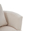 Rotating bucket chair living room comfortable circular sofa chair 360 degree rotating bucket club chair armchair (beige) - Korvel