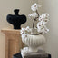 High-End Plastic Imitation Ceramic Vase for Elegant Home Decor