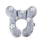 Baby head protection U-shaped pillow stroller fixed head pillow car seat sleeping protection head and neck pillow - Korvel