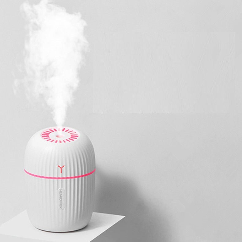Ultrasonic Air Humidifier Household  Moisturizing Spray Student Dormitory Car Humidification Aromatherap with LED Night Light - Korvel