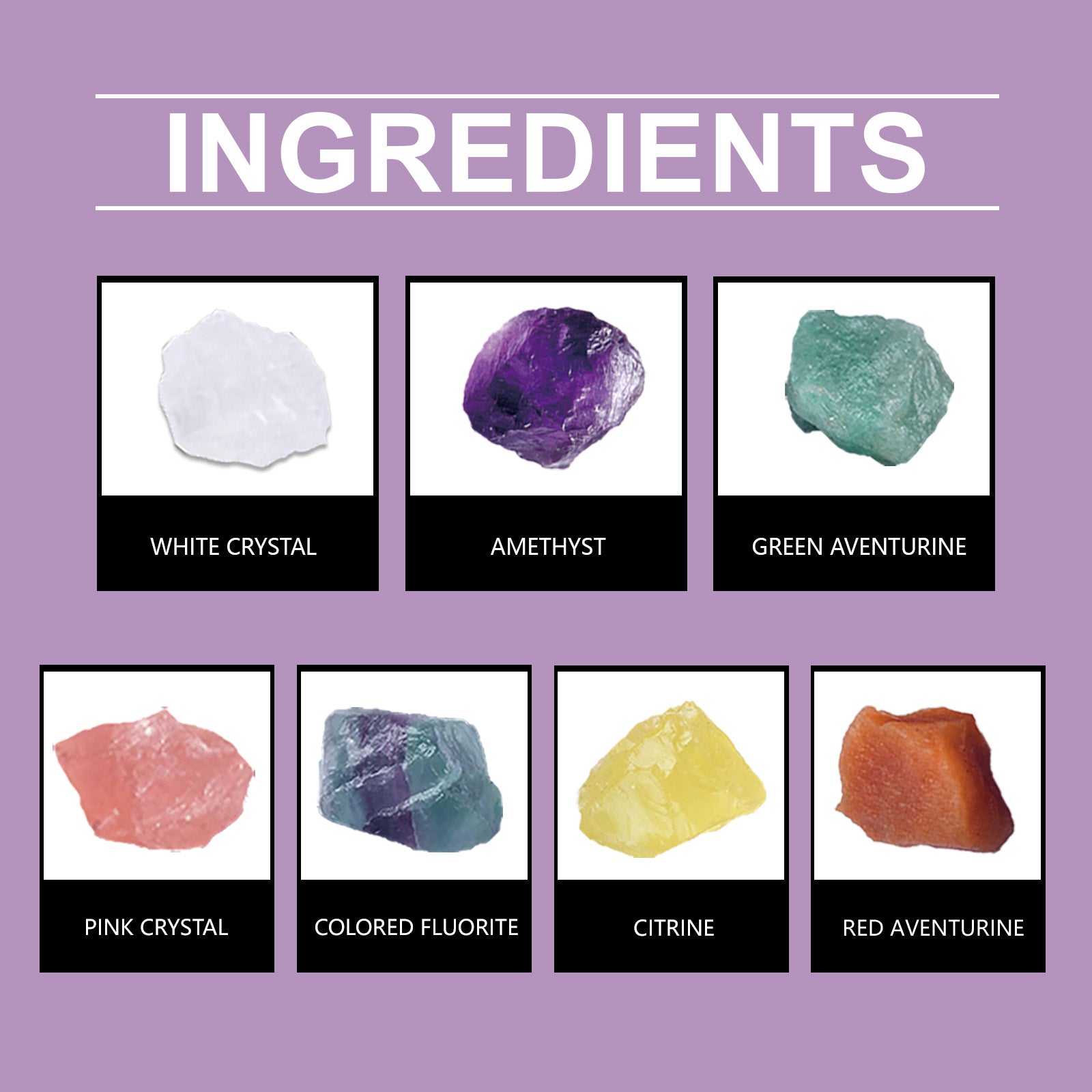 Crystal set, Crystal Mausoleum fluorite kit Bedroom home living room interior decoration crystal decoration - Korvel