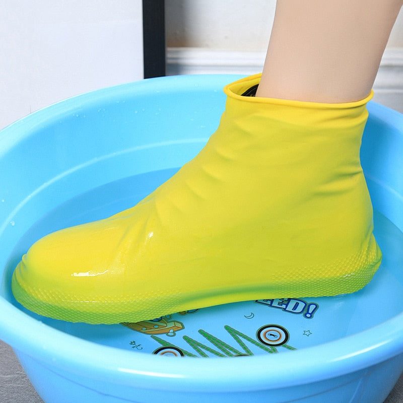 Silicone Insole Shoe Boots Cover Waterproof Shoes Slip-resistant For Fishing Travel Outdoor Camping Hiking Antiskid Reusable - Korvel