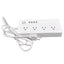 Smart Power Strip with USB Ports and Individual Control