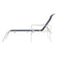 Conjunto de Sillas de Lounge de Exterior de 3 Piezas con Respaldo Ajustable