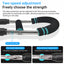 Adjustable Spring Twister Arm Exerciser: Strengthen forearms, triceps & chest. Portable home fitness gear. - Korvel