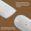 51 Inch Acrylic Freestanding Bathtub Contemporary Soaking White Tub with Overflow and Pop-up Drain Glossy White - Korvel