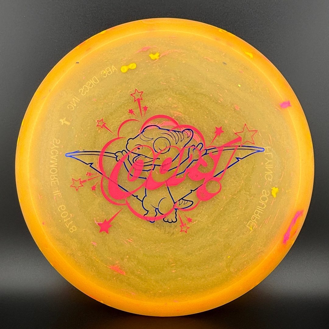Egg Shell Brachiosaurus - Misprint Disc Golf Disc
