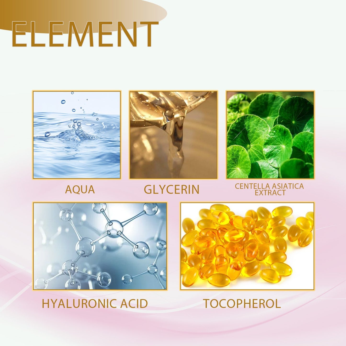 Centella Serum, Intensive Moisturizing Improve Dry Skin Smooth And Tender Skin Brighten Hydrating Essence - Korvel