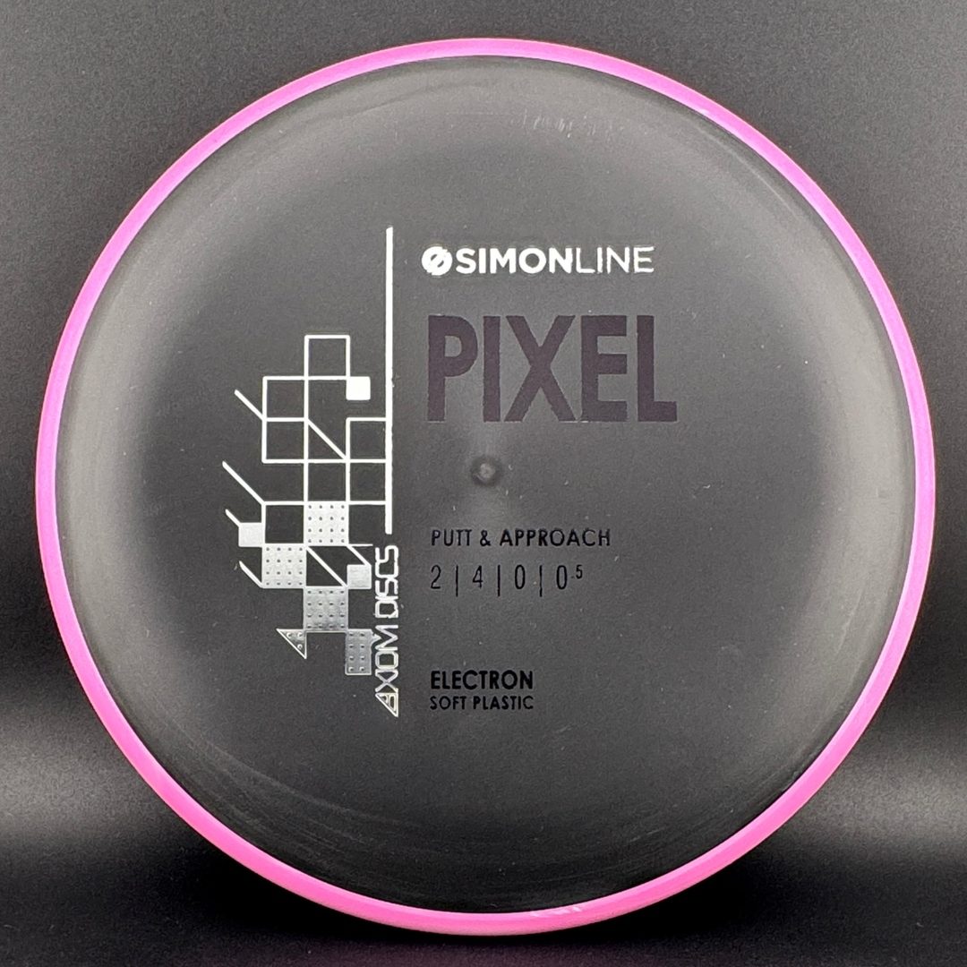 Soft Electron Pixel - Simon Line Disc Golf Putter