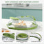 Microwave anti splash cover heat-resistant food heating cover food preservation cover oil proof cover - Korvel