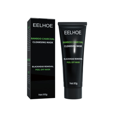 Bamboo Charcoal Blackhead Removal Mask, Deep Cleanse Pores And Acne T-Zone Oil Control With A Peel Mask - Korvel