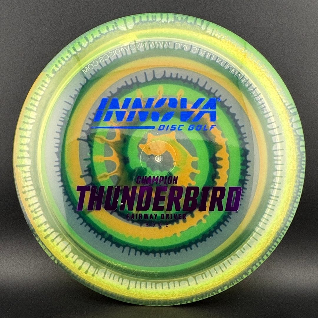 I-Dye Champion Thunderbird Disc Golf Driver