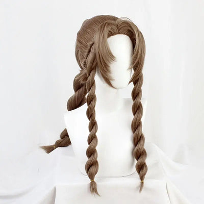 Aerith Gainsborough Wig - FF VII Remake Cosplay Accessory