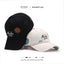 Letter Embroidery Fashion Outdoor Curved Brim Baseball Hat Versatile Simple Cross border Sunscreen Women's Black Cap - Korvel