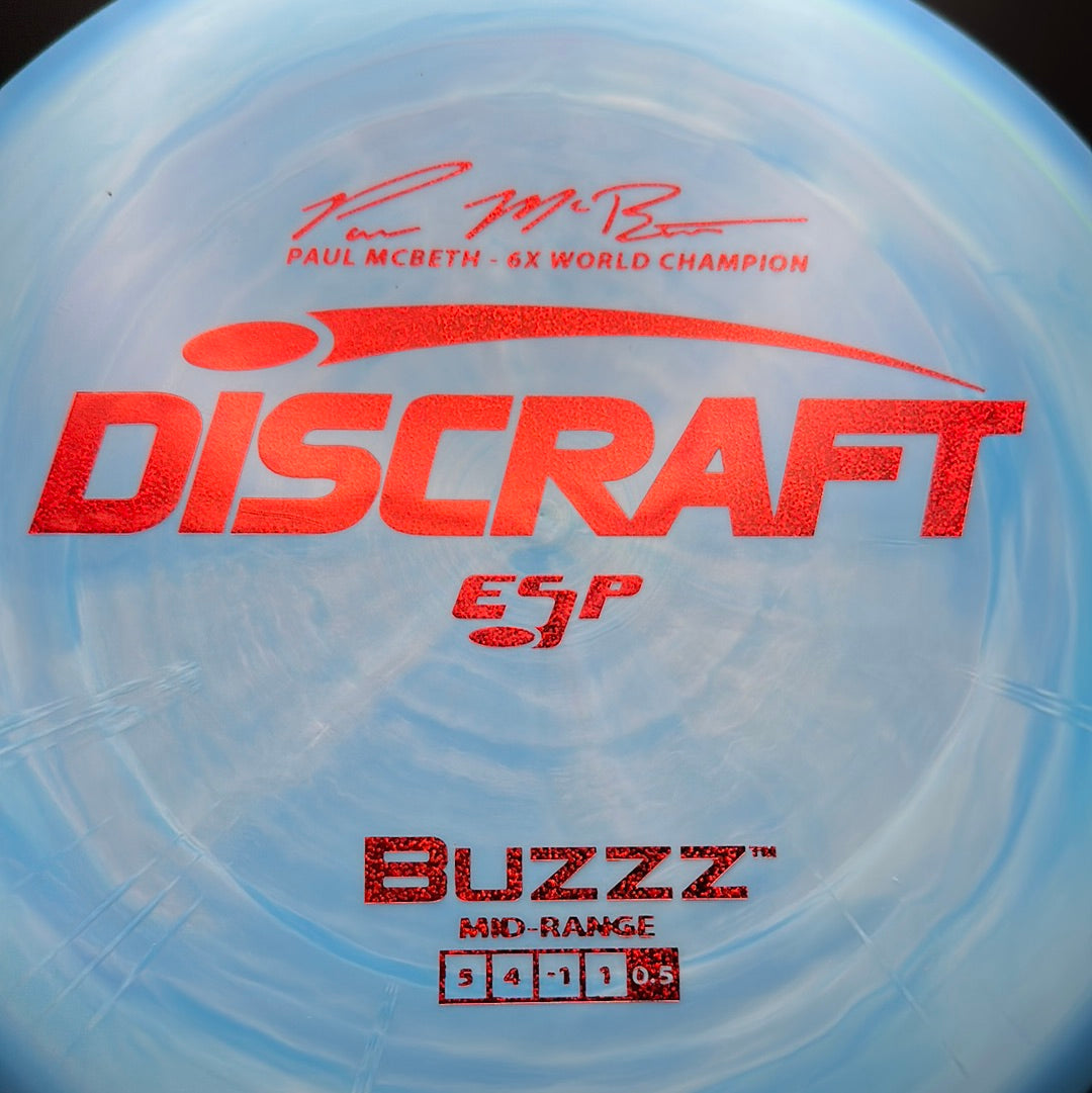 ESP Buzzz - Paul McBeth 6x Signature Series Disc Golf Disc