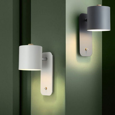 Nordic Minimalist LED Wall Lamp for Bedroom and Study