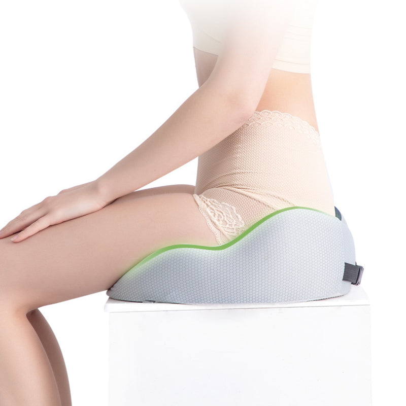 Chair Hip Cushion Hemorrhoids Cushion Fart Cushion Breathable Cushion Thick Office Long Sitting Memory Cotton Cushion - Korvel