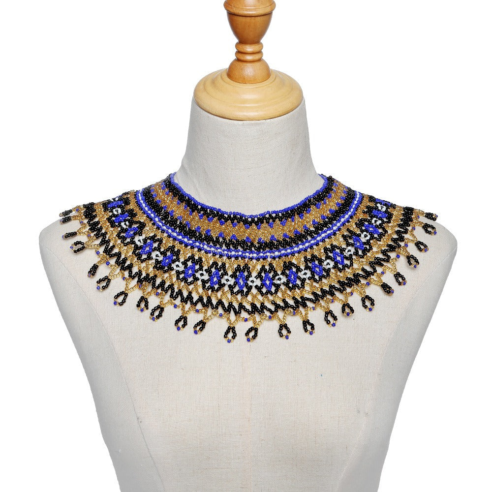 Beaded Clothing Necklace Assembly Beaded Clothing - Korvel