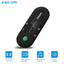 ANLUD Wireless Bluetooth Handsfree Car Kit Multipoint Speakerphone MP3 Music Player Sun Visor - Korvel