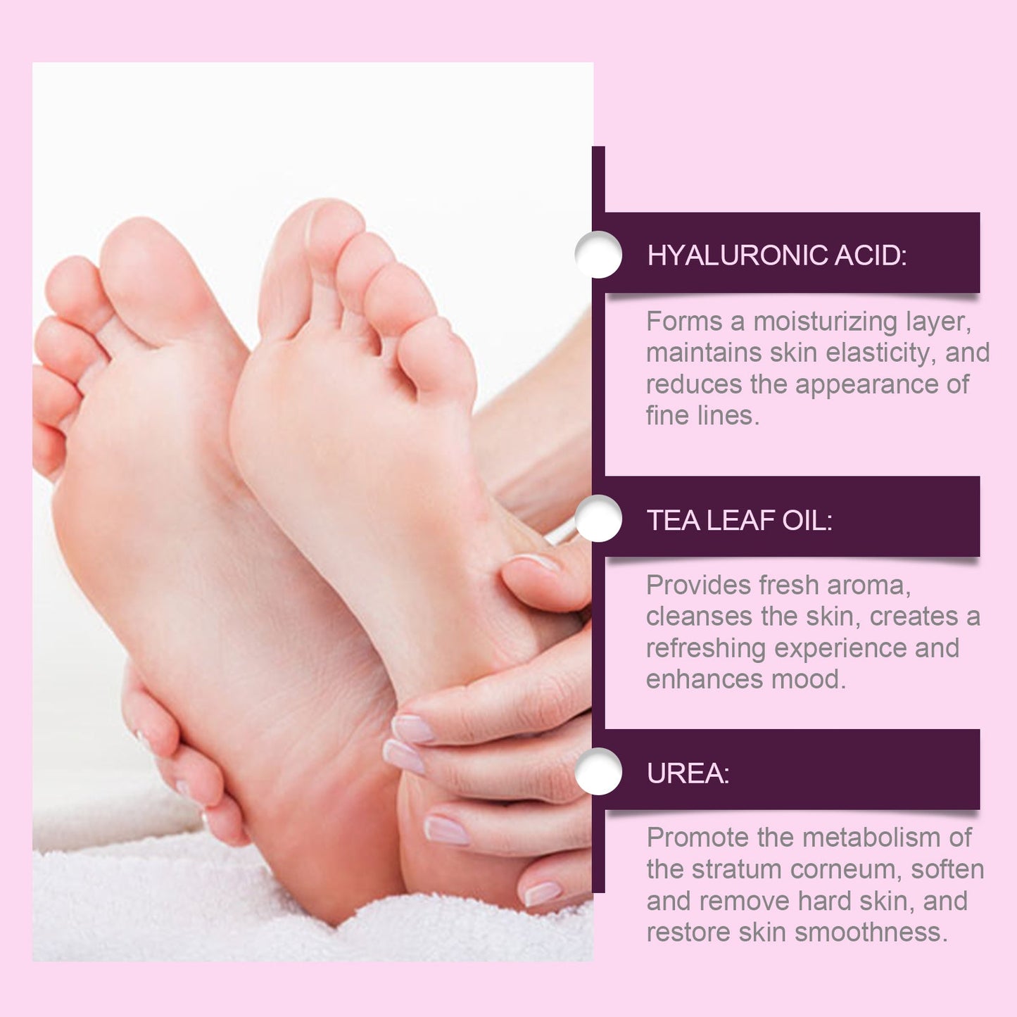 Heel Care Cream, Moisturizing And Repairing Hydrating Heel Relief And Moisturizing Foot Skin Care Cream - Korvel