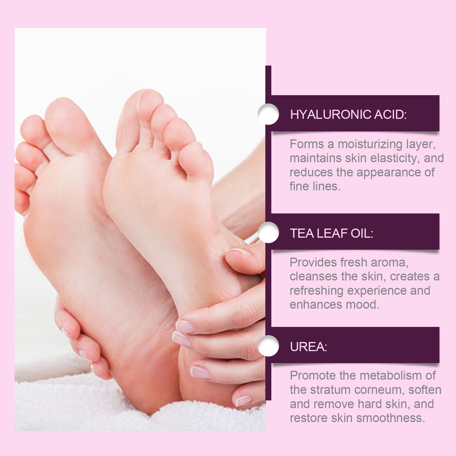 Heel Care Cream, Moisturizing And Repairing Hydrating Heel Relief And Moisturizing Foot Skin Care Cream - Korvel