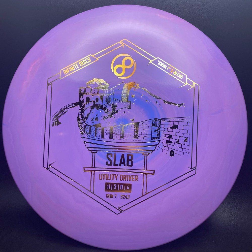 Swirly S-Blend Slab Disc Golf Driver