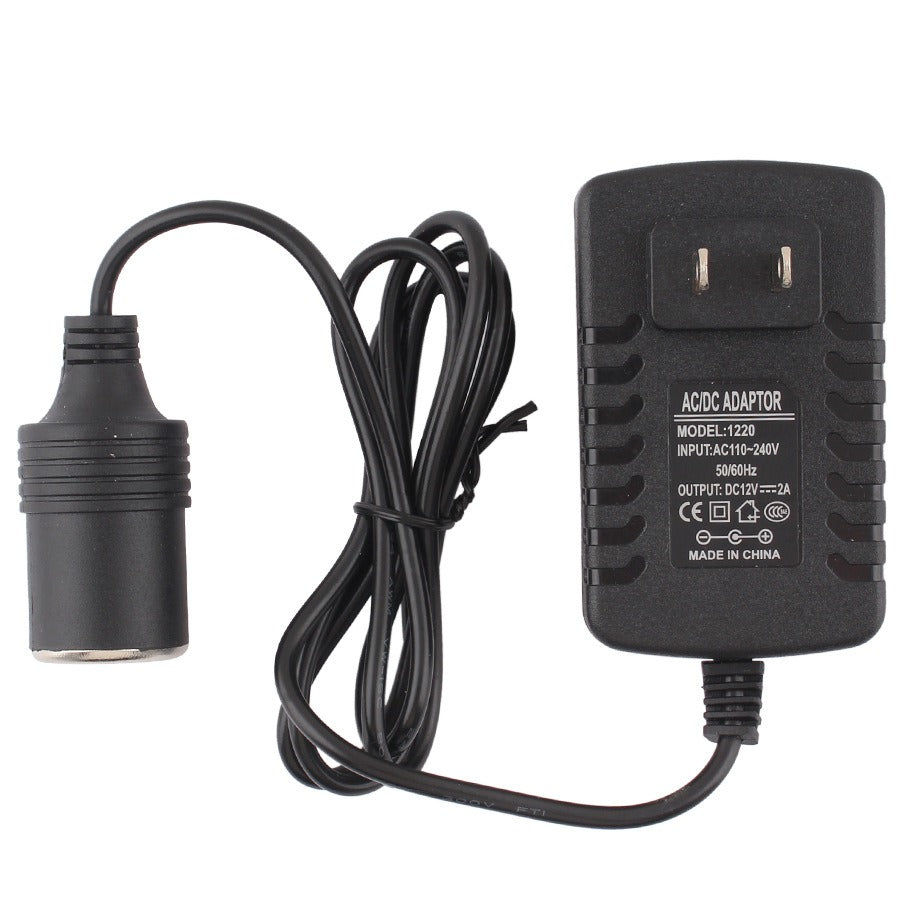 Universal Car Cigarette Lighter Power Adapter 220V to 12V