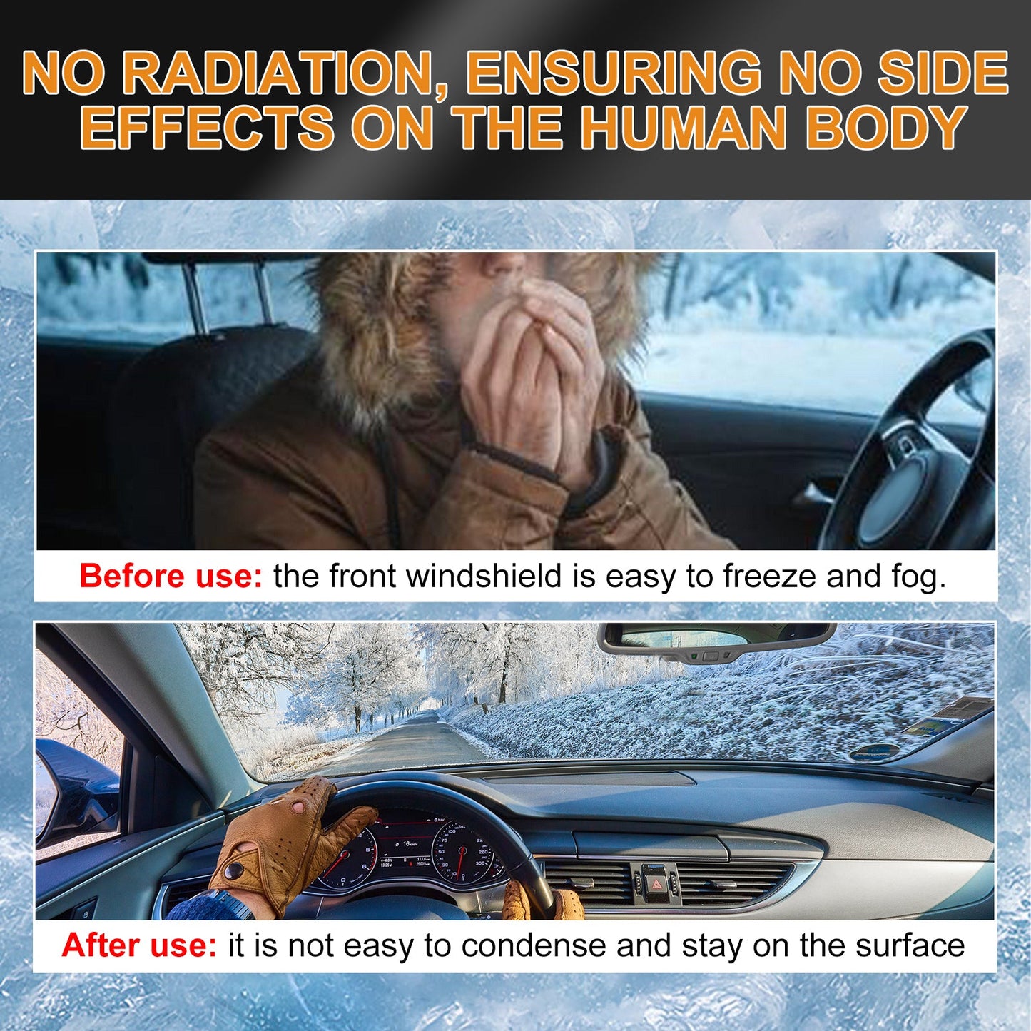 Portable Electromagnetic Snow Removal Device for Cars