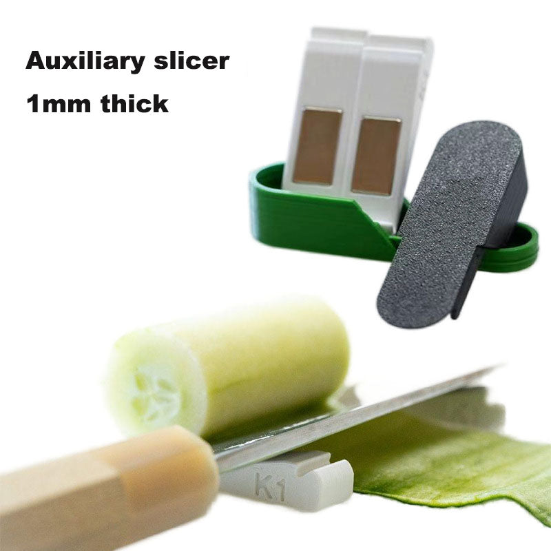 Creative ultra-thin slicing assistant tool for fruits and melons - Korvel
