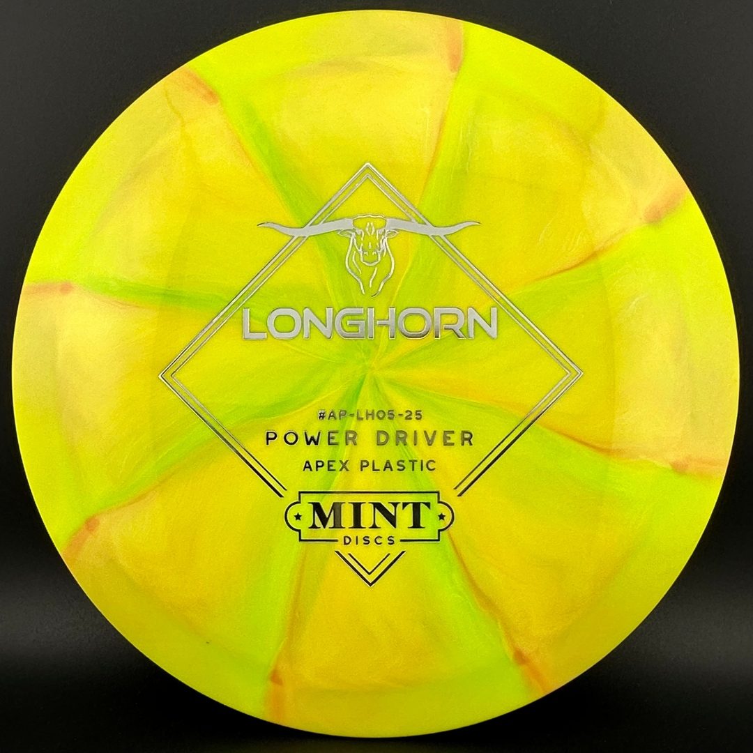 Swirly Apex Longhorn Disc Golf Driver