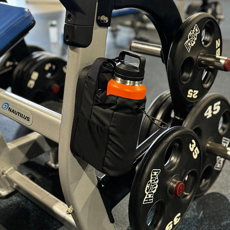 Magnetic Sling Bag for Men & Women. Ideal as a gym, travel, and work bag. Keeps your belongings off the dirty gym floor. - Korvel
